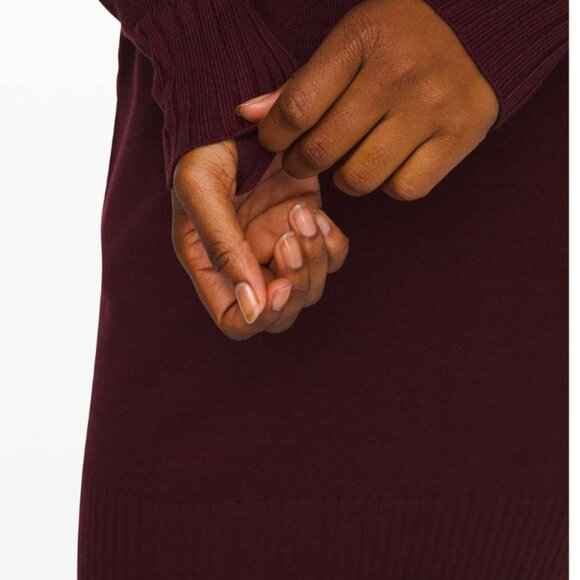 Lululemon Softer Still Dress in Garnet in Small - Picture 8 of 10